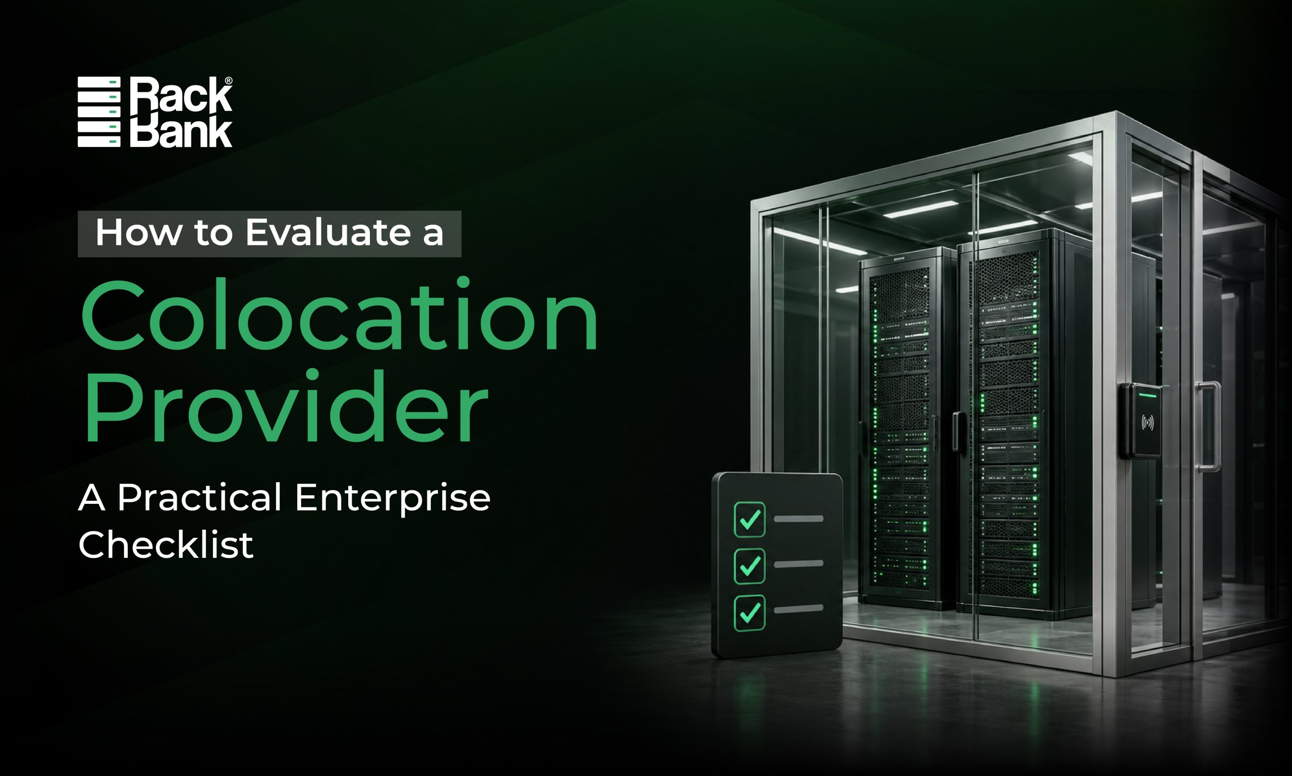 How to Evaluate a Colocation Provider: A Practical Enterprise Checklist